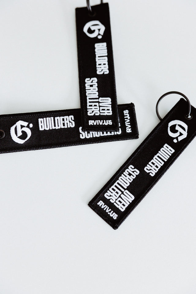 Embroidered Keychain