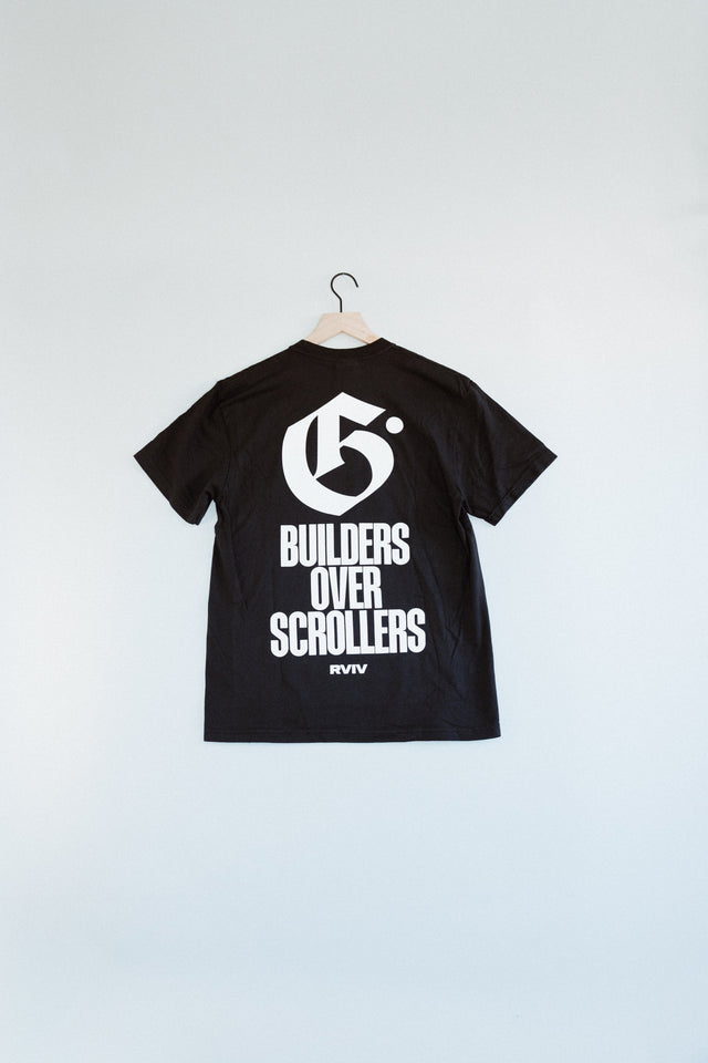 Builders Over Scrollers Heavyweight T-Shirt